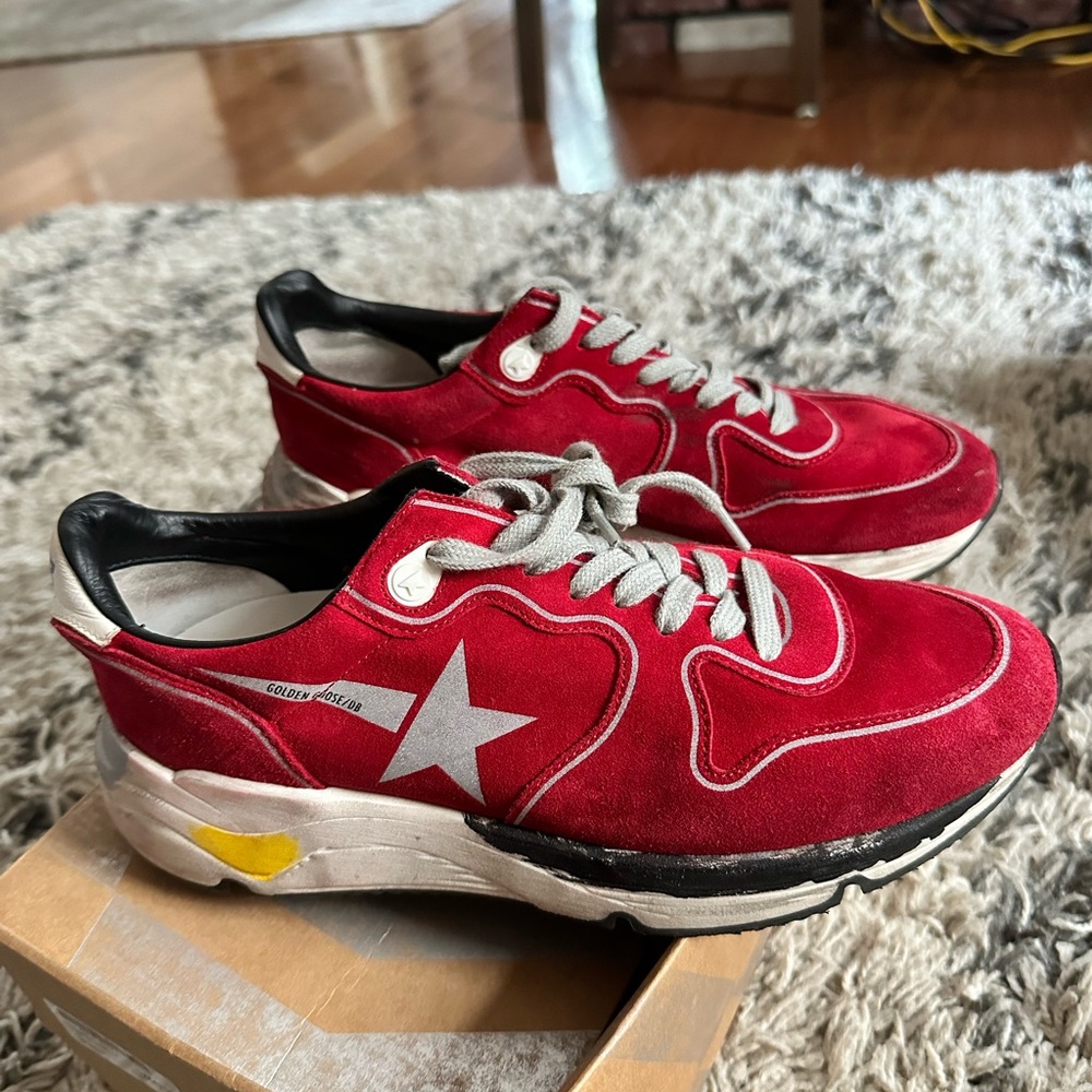 Golden Goose Running Sneaker Red size 39